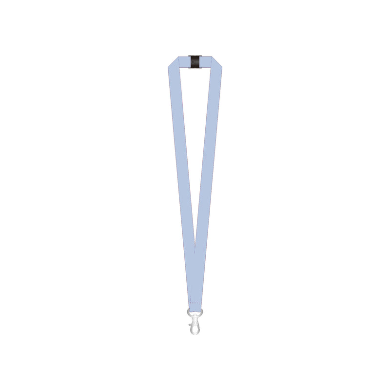 Custom Printed rPET Lanyard Promotional The Ethical Gift Box (DEV SITE) Light Blue  