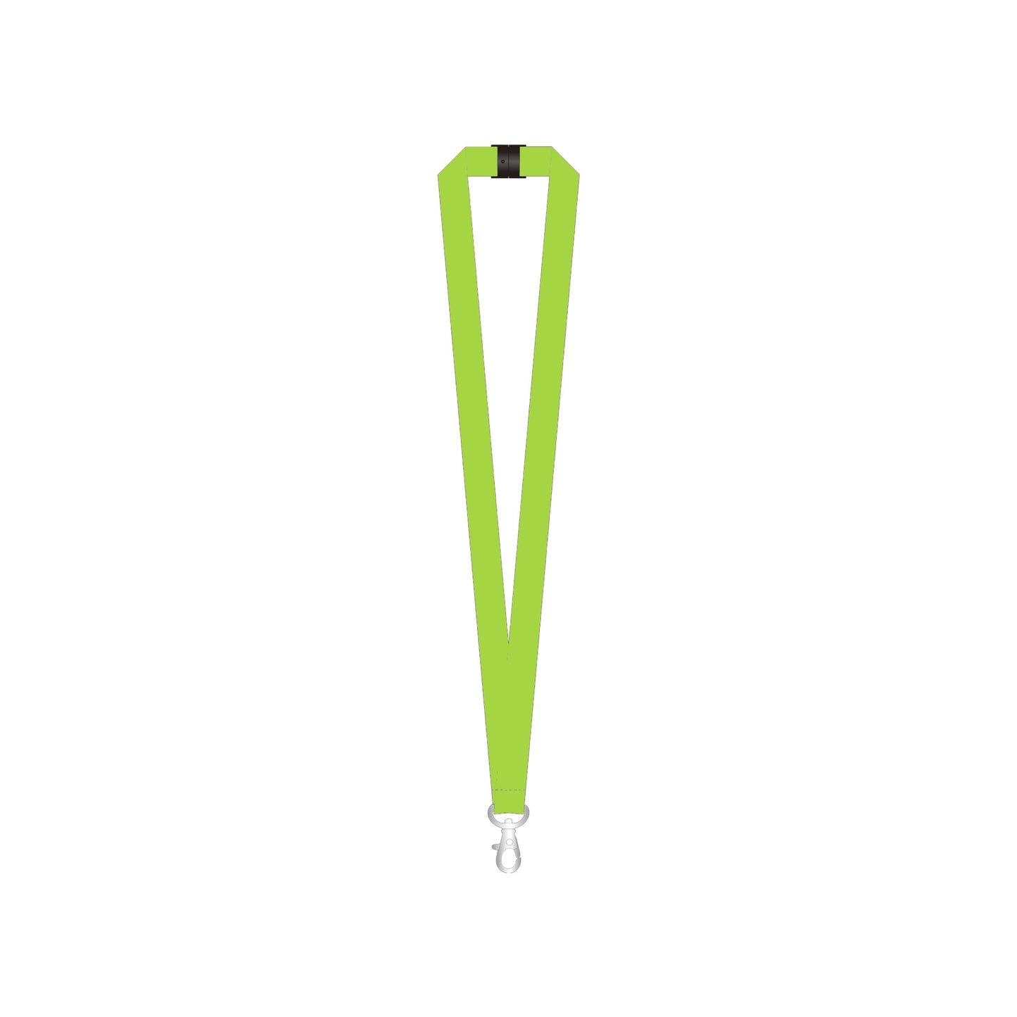 Custom Printed rPET Lanyard Promotional The Ethical Gift Box (DEV SITE) Lime  