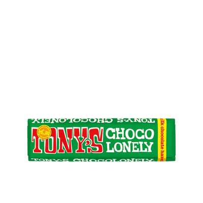 Tony's Chocolonely Hazelnut Milk Chocolate Bar (47g) Confectionery The Ethical Gift Box (DEV SITE)   