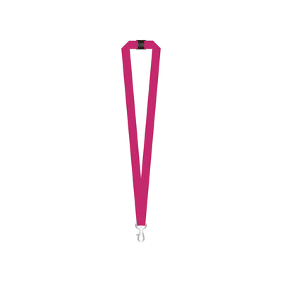 Custom Printed Bamboo Lanyard Promotional The Ethical Gift Box (DEV SITE) Magenta  