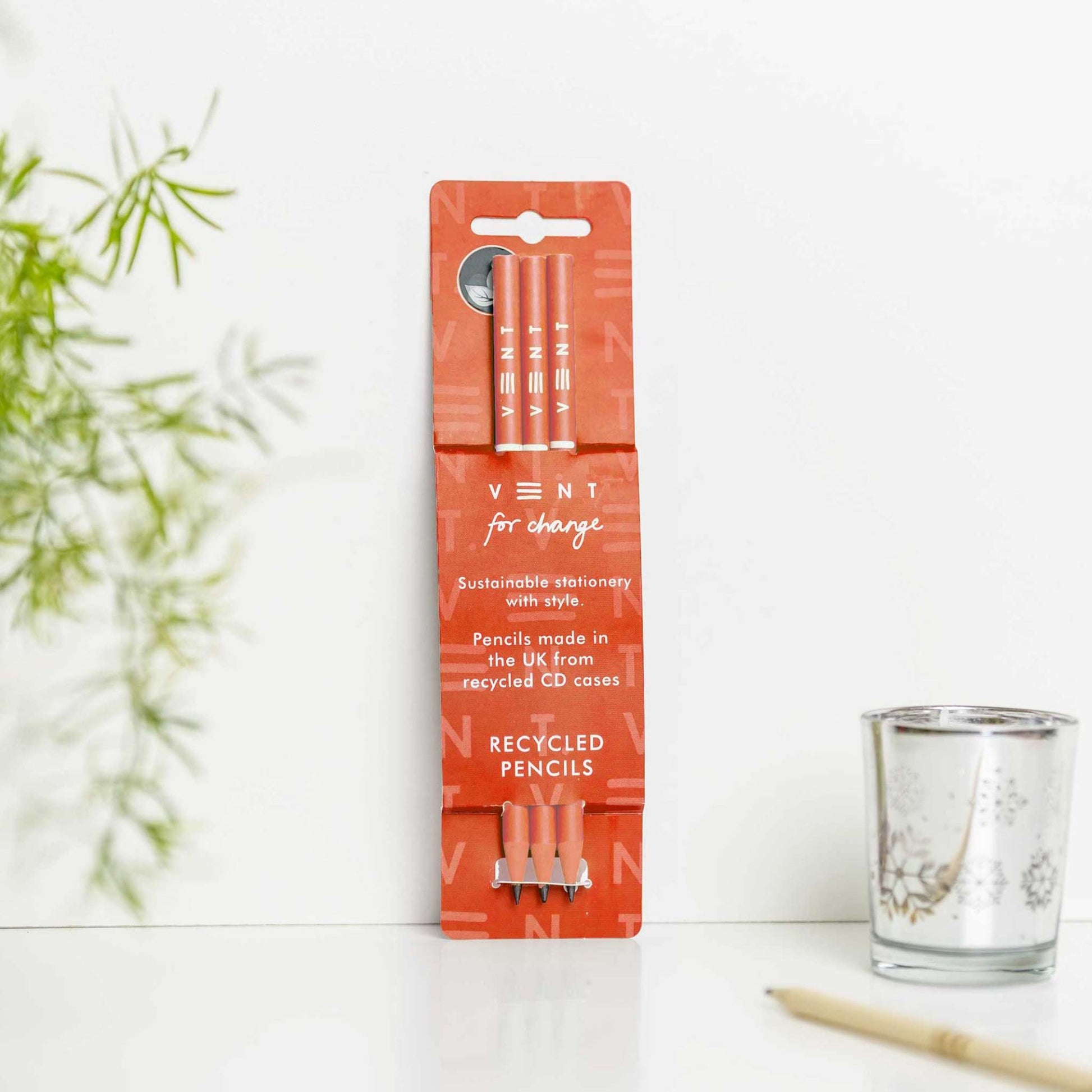 Recycled Make A Mark Pencils - Orange  Vent For Change   