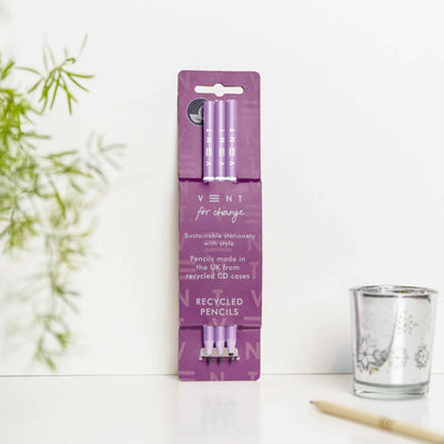 Recycled Make A Mark Pencils - Purple  Vent For Change   