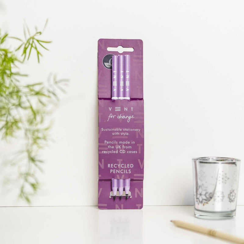 Recycled Make A Mark Pencils - Purple  Vent For Change   