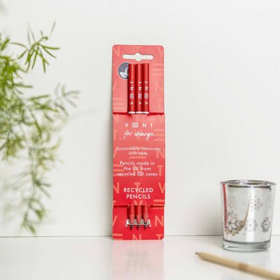 Recycled Make A Mark Pencils - Red  Vent For Change   