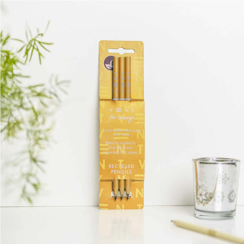 Recycled Make A Mark Pencils - Yellow  Vent For Change   