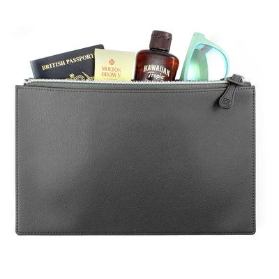 Como Medium Zipped Pouch Accessories The Ethical Gift Box (DEV SITE) Black  