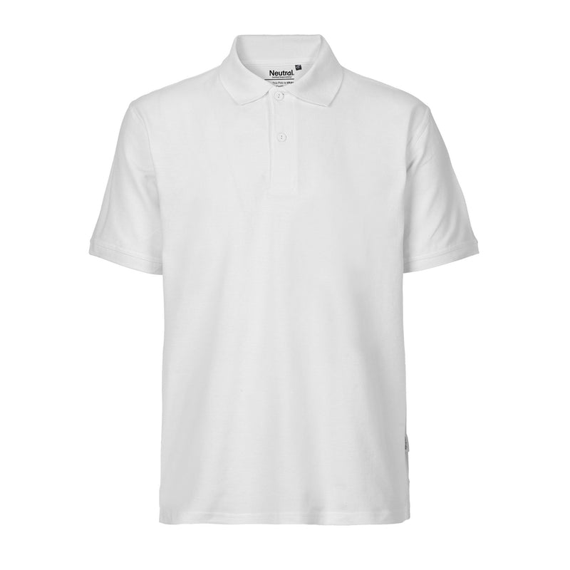 Mens Classic Organic Cotton Polo Tops & Tees The Ethical Gift Box (DEV SITE) White XS 