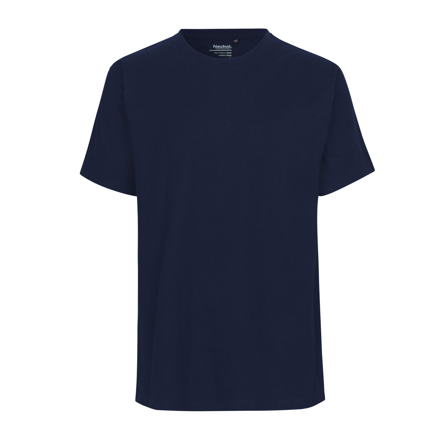 Mens Classic Organic Cotton T-Shirt Tops & Tees The Ethical Gift Box (DEV SITE) Navy S 