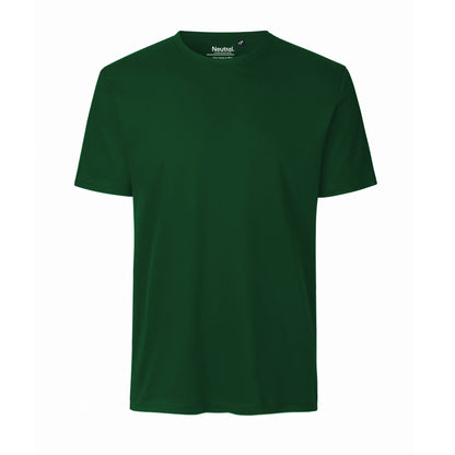 Mens Organic Cotton Interlock T-Shirt Tops & Tees The Ethical Gift Box (DEV SITE) Bottle Green S 