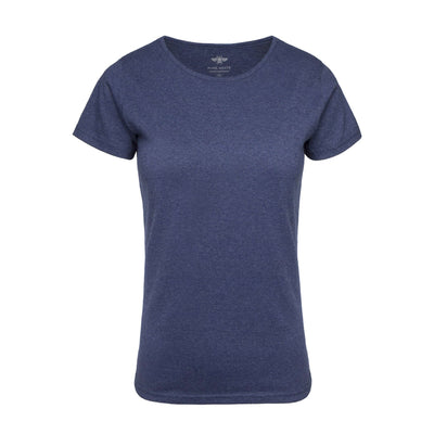 Pure Waste Womens T-Shirt Tops & Tees The Ethical Gift Box (DEV SITE) Navy Melange XS 