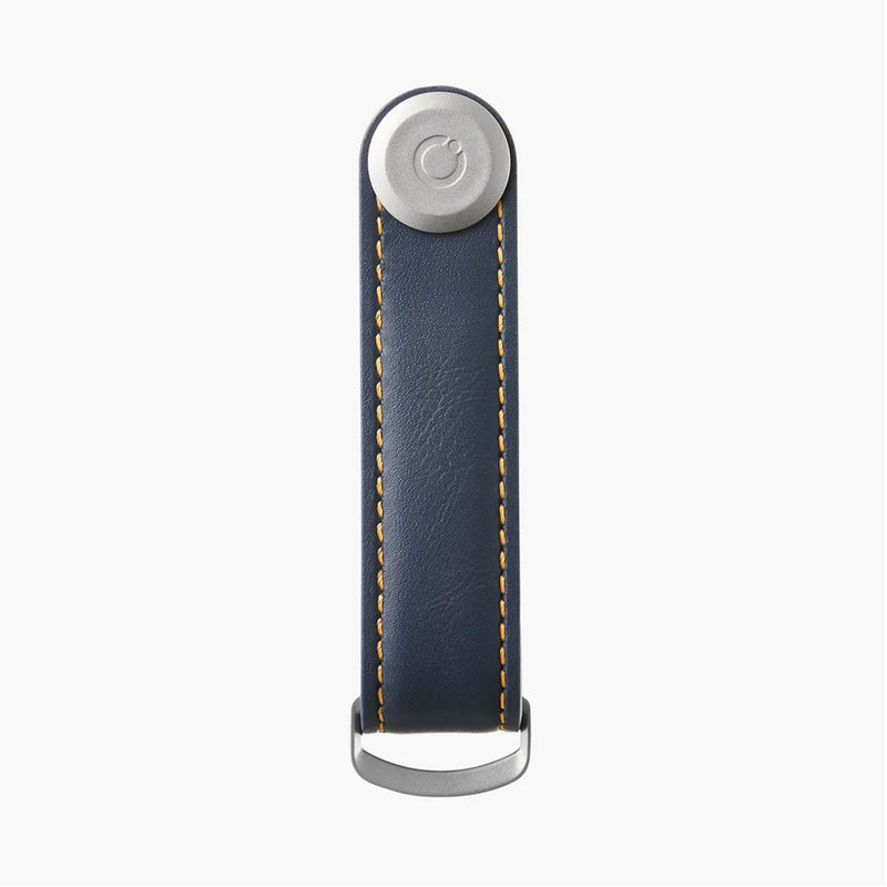 Key Organiser - Leather Accessories The Ethical Gift Box (DEV SITE) Navy / Tan Stitching  