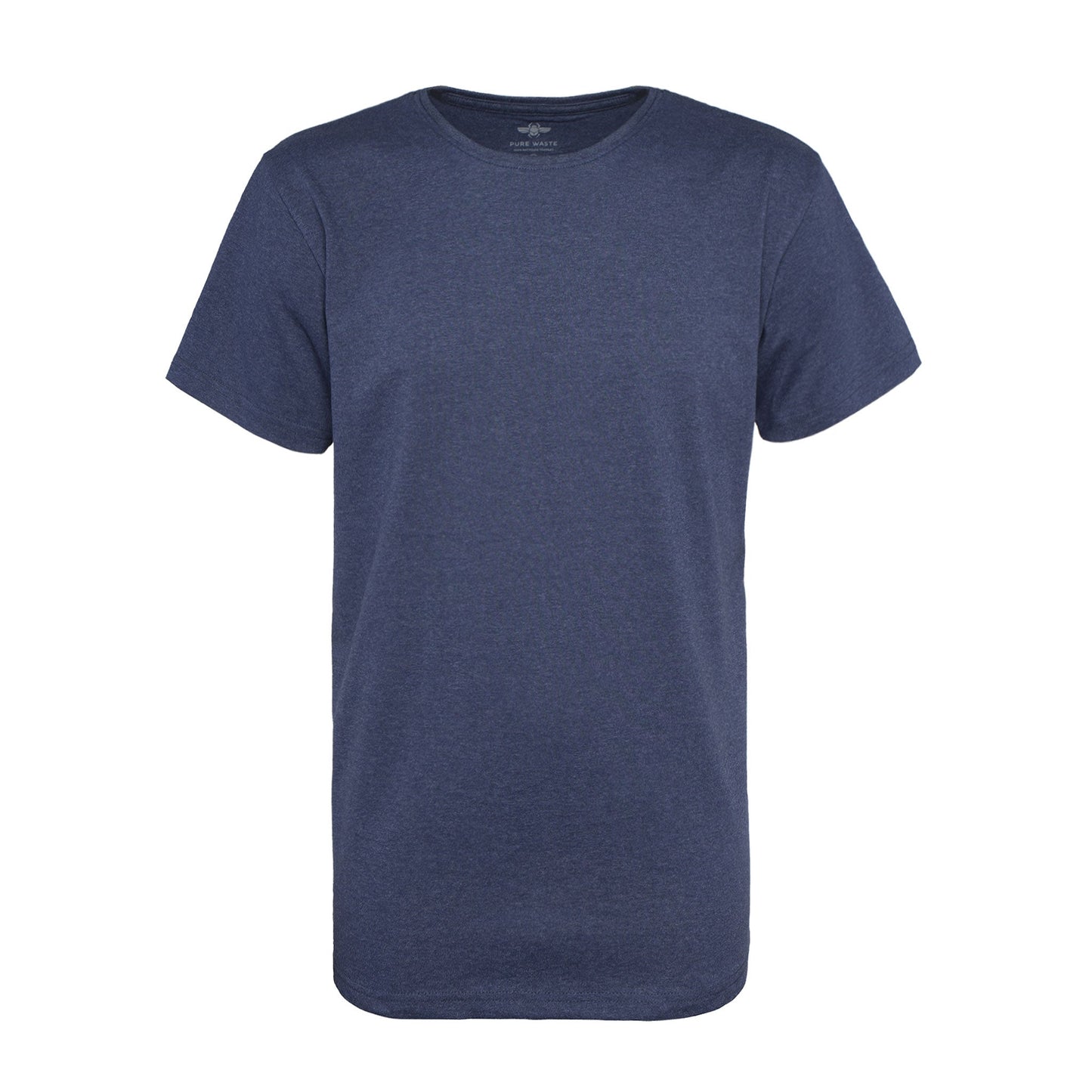 Pure Waste Mens T-Shirt Tops & Tees The Ethical Gift Box (DEV SITE) Navy Melange XS 