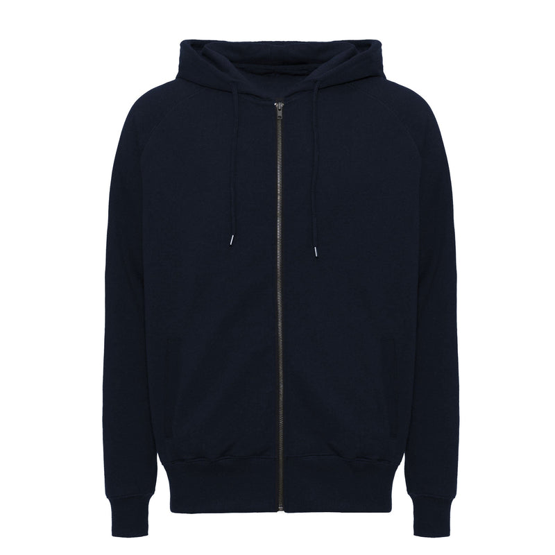 Pure Waste Unisex Hoodie w Zip Tops & Tees The Ethical Gift Box (DEV SITE) Navy XXS 