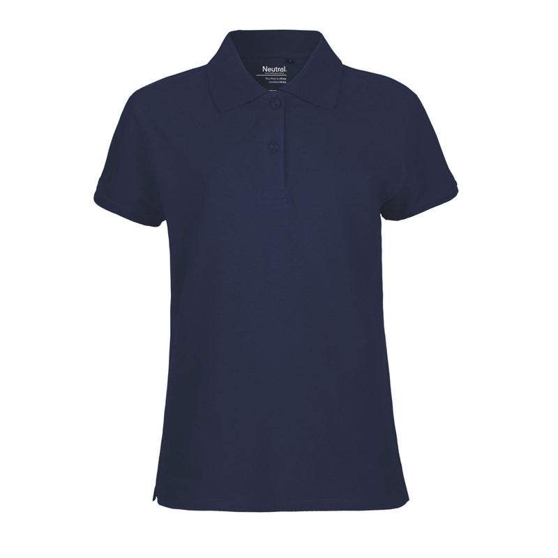 Ladies Classic Organic Cotton Polo Tops & Tees The Ethical Gift Box (DEV SITE) Navy XS 