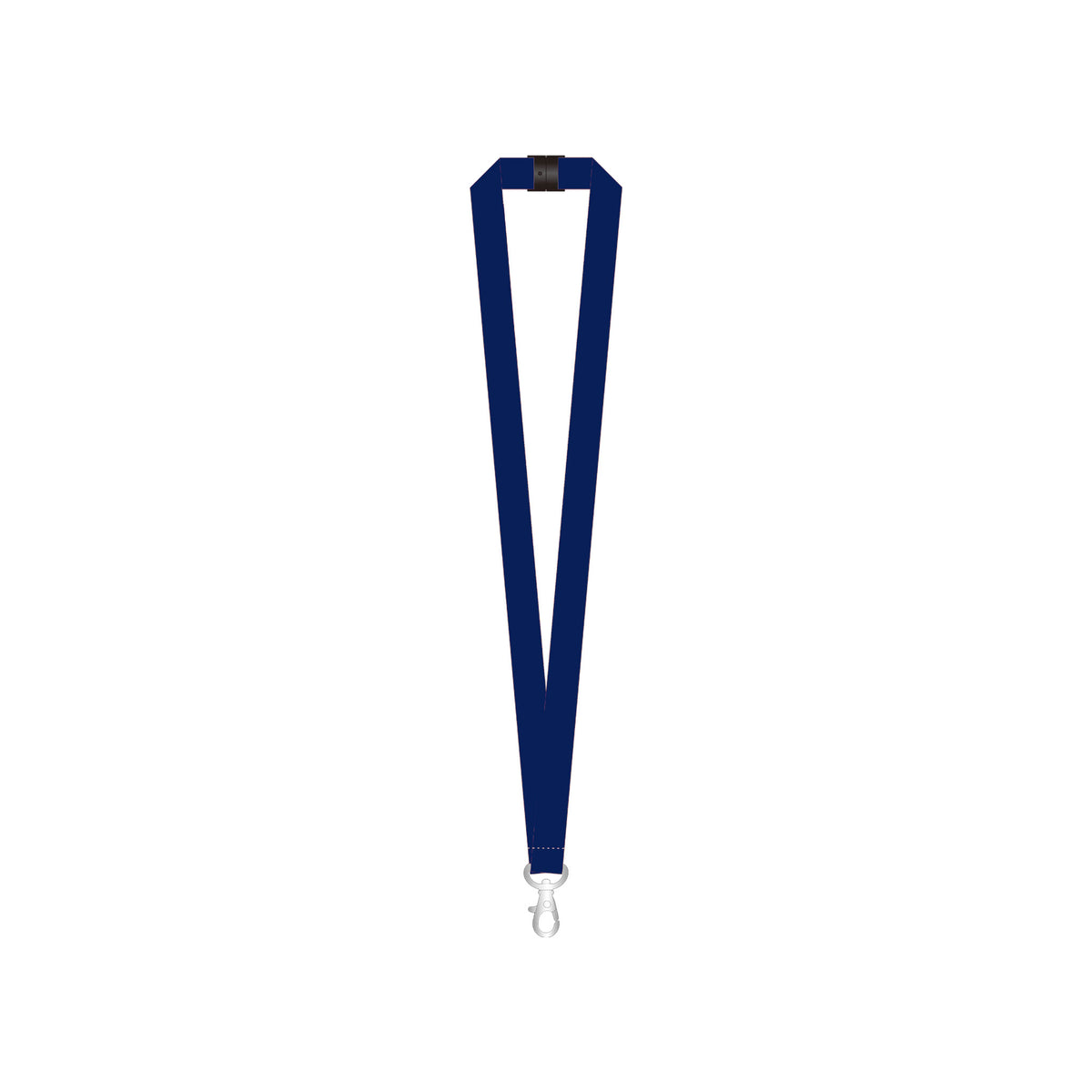 Custom Printed rPET Lanyard Promotional The Ethical Gift Box (DEV SITE) Navy  