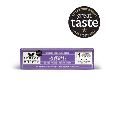 Organic Compostable Nespresso ® Capsules Mexico Hot Drinks The Ethical Gift Box (DEV SITE)   