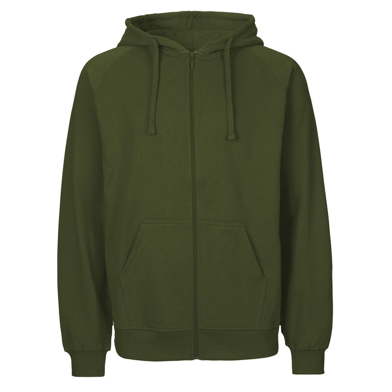 Mens Organic Cotton Hoodie With Zip Tops & Tees The Ethical Gift Box (DEV SITE)   
