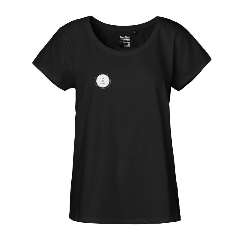 Womens Organic Cotton Loose Fit T-Shirt Tops & Tees The Ethical Gift Box (DEV SITE)   