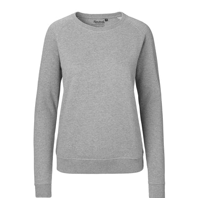 Womens Organic Cotton Sweatshirt Tops & Tees The Ethical Gift Box (DEV SITE) Sport Grey XS 