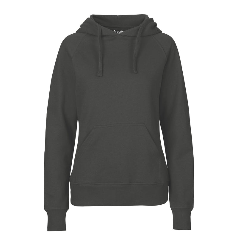 Womens Organic Cotton Jersey Hoodie Tops & Tees The Ethical Gift Box (DEV SITE) Charcoal XS 
