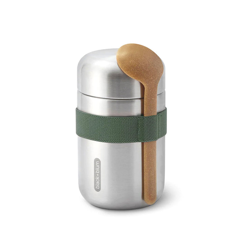 Black & Blum Stainless Food Flask 400ml Water Bottles & Flasks The Ethical Gift Box (DEV SITE)   
