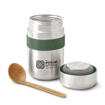 Black & Blum Stainless Food Flask 400ml Water Bottles & Flasks The Ethical Gift Box (DEV SITE)   