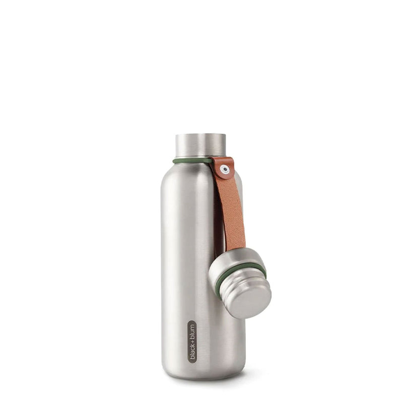 Black & Blum Insulated Water Bottle 500ml Water Bottles & Flasks The Ethical Gift Box (DEV SITE) Olive  