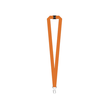 Custom Printed rPET Lanyard Promotional The Ethical Gift Box (DEV SITE) Orange  