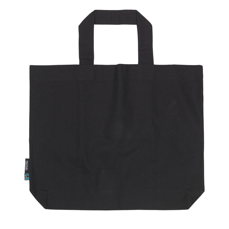 Organic Cotton Panama Bag Bags The Ethical Gift Box (DEV SITE) Black  