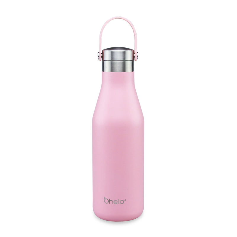 Ohelo Bottle 500ml Coffee Mugs & Tumblers The Ethical Gift Box (DEV SITE) Pink  