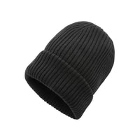 Polylana® Double Knitted Beanie Headwear The Ethical Gift Box (DEV SITE) Black   thumbnail