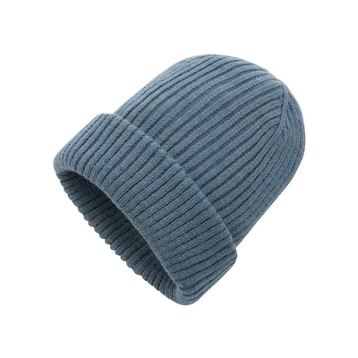 Polylana® Double Knitted Beanie Headwear The Ethical Gift Box (DEV SITE) Pale Blue  
