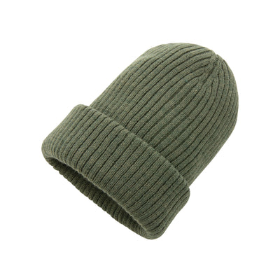 Polylana® Double Knitted Beanie Headwear The Ethical Gift Box (DEV SITE) Olive  