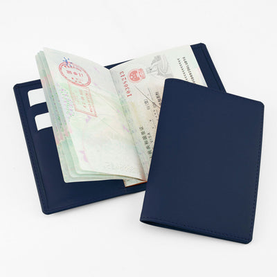 Porto Recycled Passport Case Accessories The Ethical Gift Box (DEV SITE) Navy  