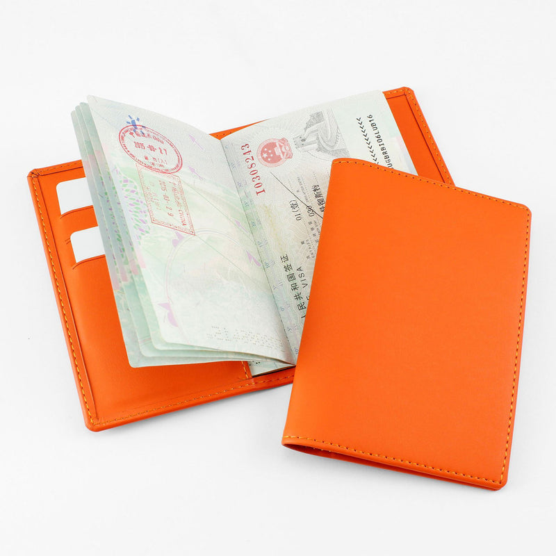 Porto Recycled Passport Case Accessories The Ethical Gift Box (DEV SITE) Orange  