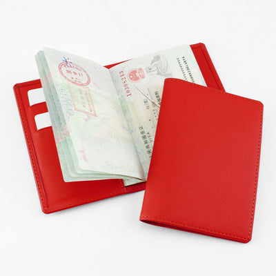 Porto Recycled Passport Case Accessories The Ethical Gift Box (DEV SITE) Red  