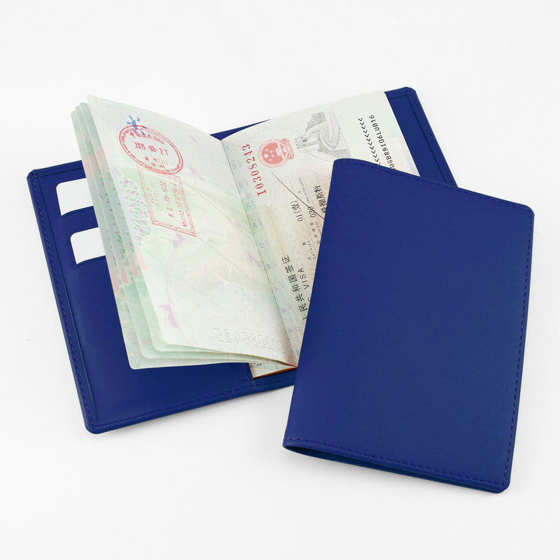 Porto Recycled Passport Case Accessories The Ethical Gift Box (DEV SITE) Violet Blue  