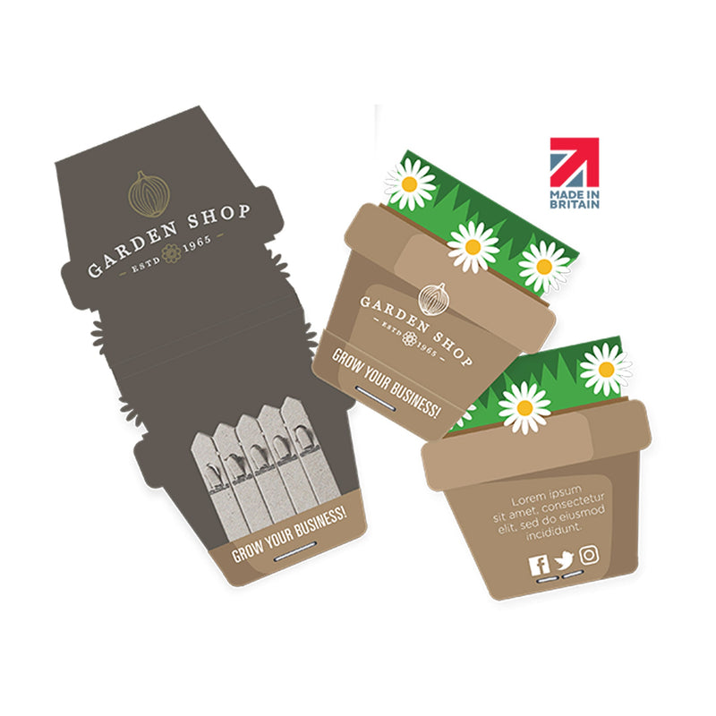 Seed Sticks Shapes - Tier 1 Promotional The Ethical Gift Box (DEV SITE) Pot Plant  