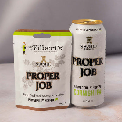 St Austell Brewery's Proper Job Peanuts (40g) Grab & Go Mr Filberts   