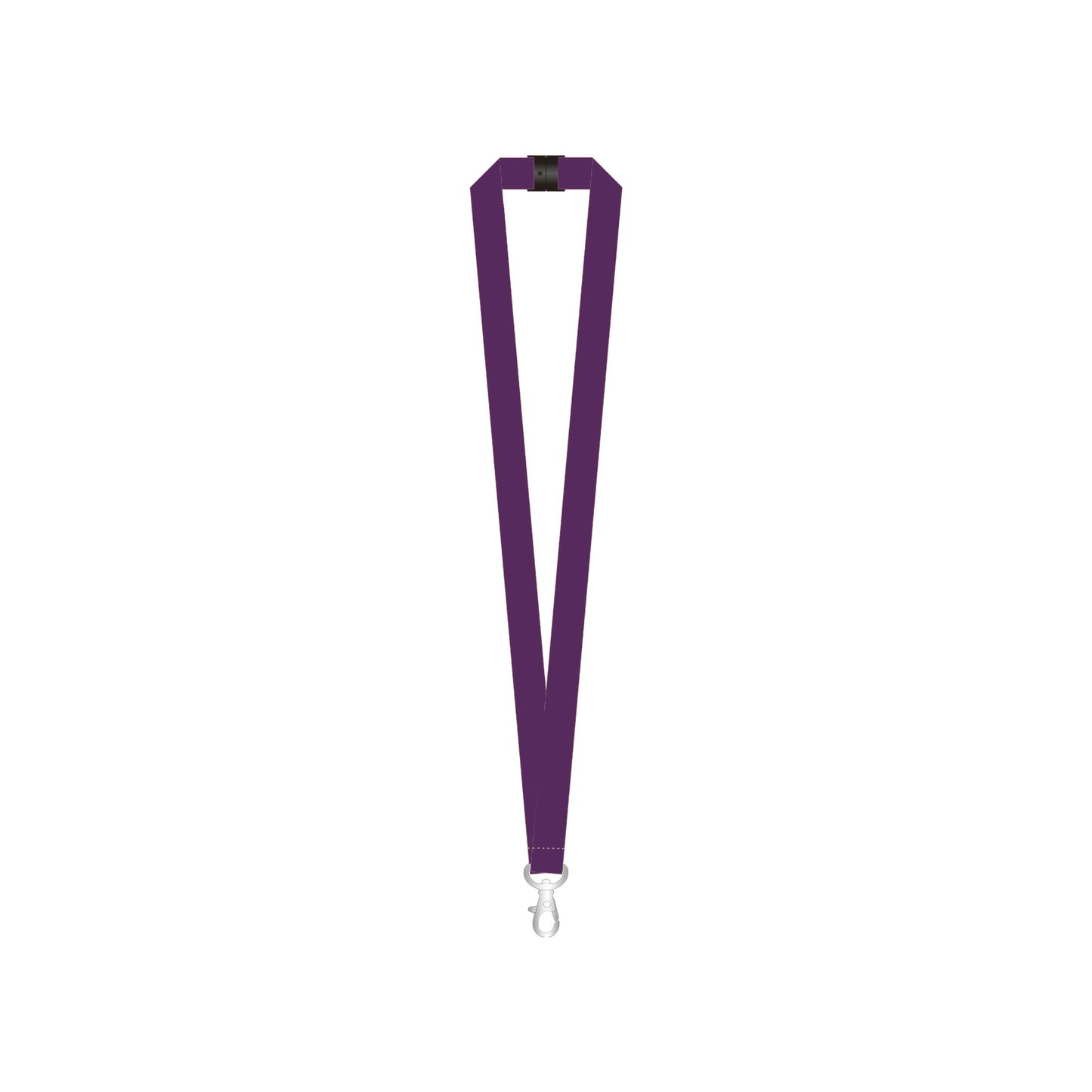 Custom Printed rPET Lanyard Promotional The Ethical Gift Box (DEV SITE) Purple  