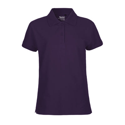 Ladies Classic Organic Cotton Polo Tops & Tees The Ethical Gift Box (DEV SITE) Purple XS 