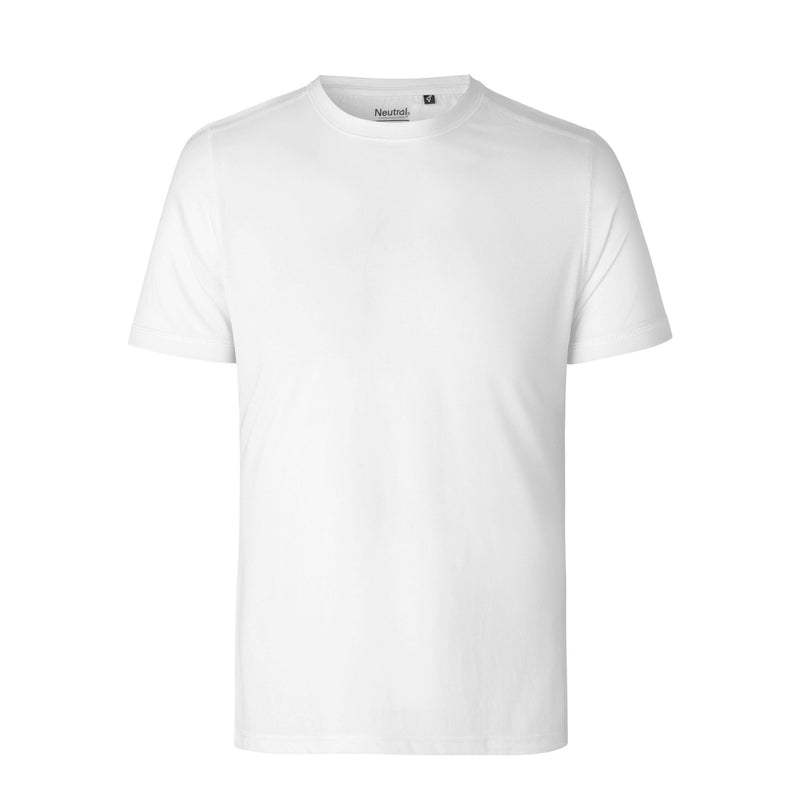 Mens Recycled Polyester Performance T-Shirt Tops & Tees The Ethical Gift Box (DEV SITE) White S 