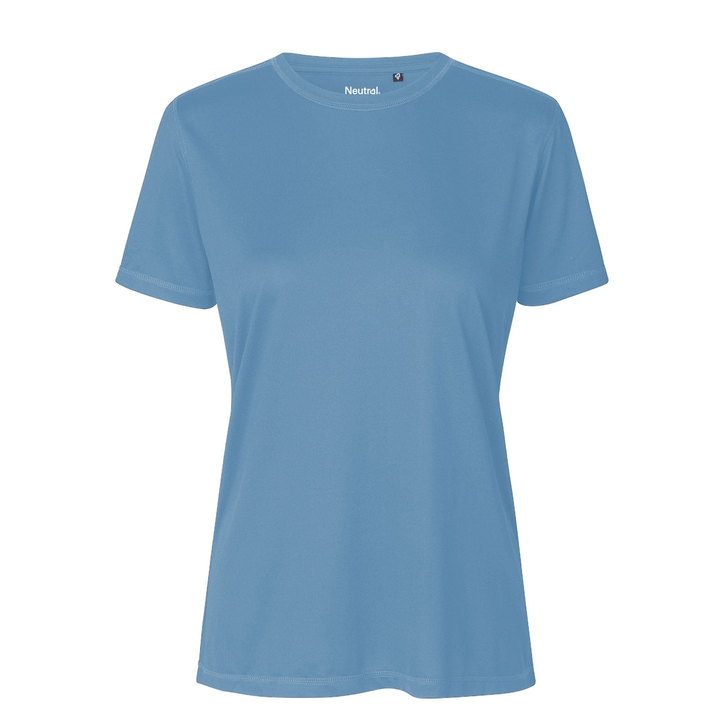 Womens Recycled Polyester Performance T-Shirt Tops & Tees The Ethical Gift Box (DEV SITE) Dusty Indigo XS 