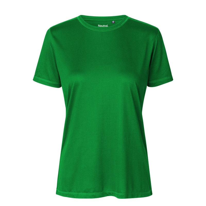 Womens Recycled Polyester Performance T-Shirt Tops & Tees The Ethical Gift Box (DEV SITE) Green XS 