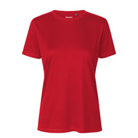 Womens Recycled Polyester Performance T-Shirt Tops & Tees The Ethical Gift Box (DEV SITE) Red XS  thumbnail