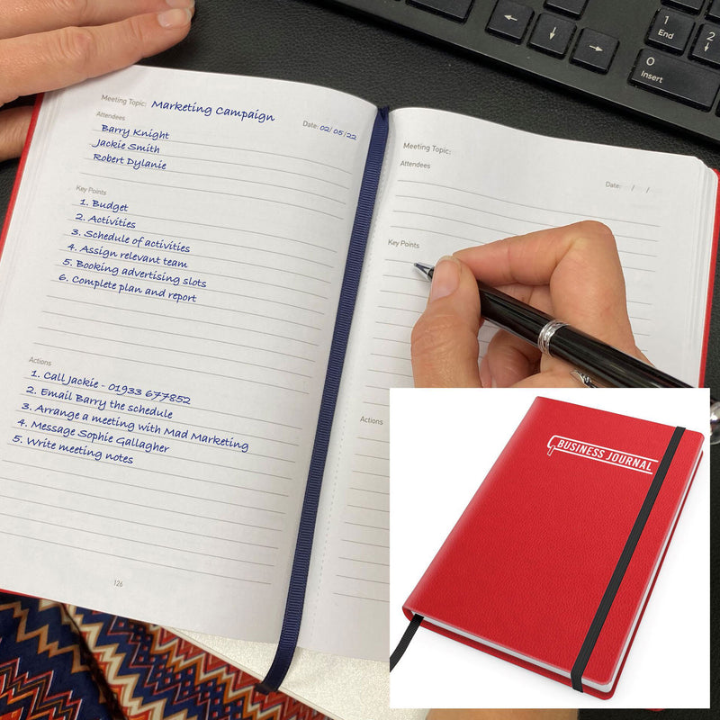 Recycled Como Business Planner Notebooks & Pens The Ethical Gift Box (DEV SITE)   