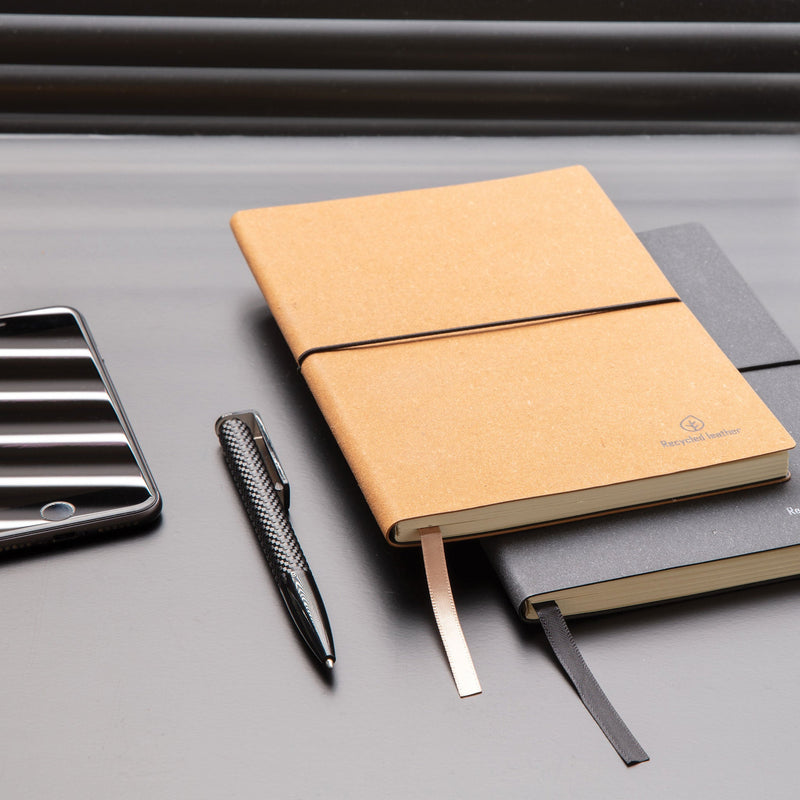 A5 Recycled Leather Notebook Notebooks & Pens The Ethical Gift Box (DEV SITE)   