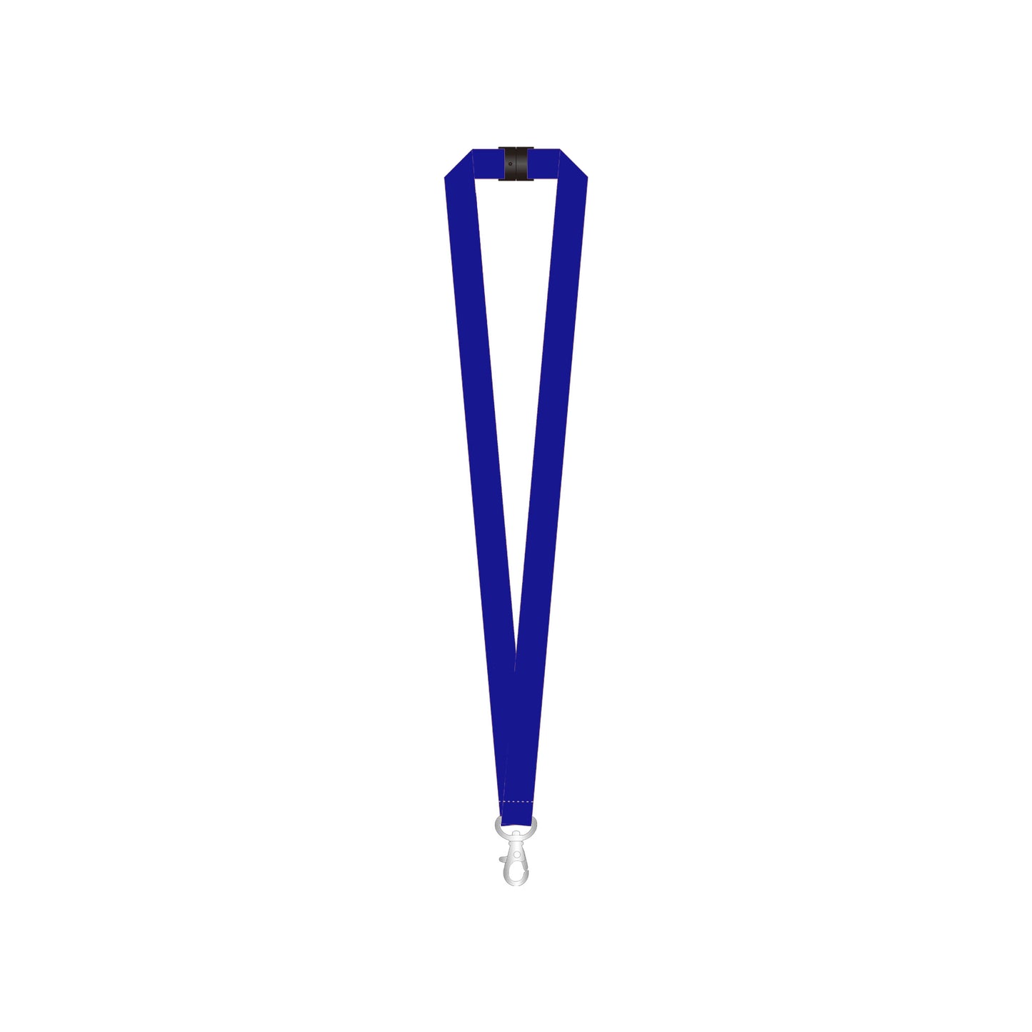 Custom Printed rPET Lanyard Promotional The Ethical Gift Box (DEV SITE) Royal Blue  