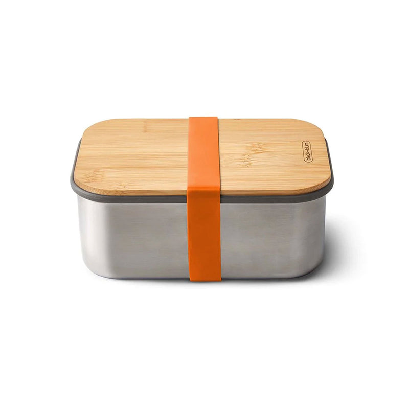 Black & Blum Stainless Steel Sandwich Box - Large Lifestyle The Ethical Gift Box (DEV SITE) Orange  
