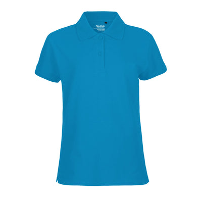Ladies Classic Organic Cotton Polo Tops & Tees The Ethical Gift Box (DEV SITE) Sapphire XS 